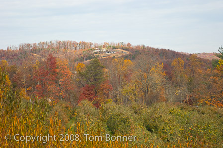 Ridge as seen from Apple Hill Orchard